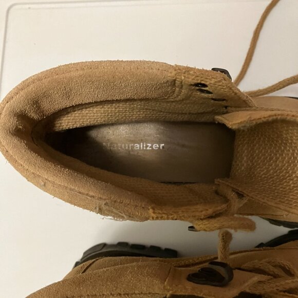 Naturalizer Women's Boots Water Repellent Genuine Leather Size 8.5 Like New - Picture 5 of 10